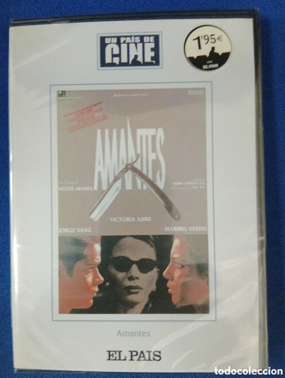 Cine: DVD. Amantes. Coleccion El Pais. Un pais de cine