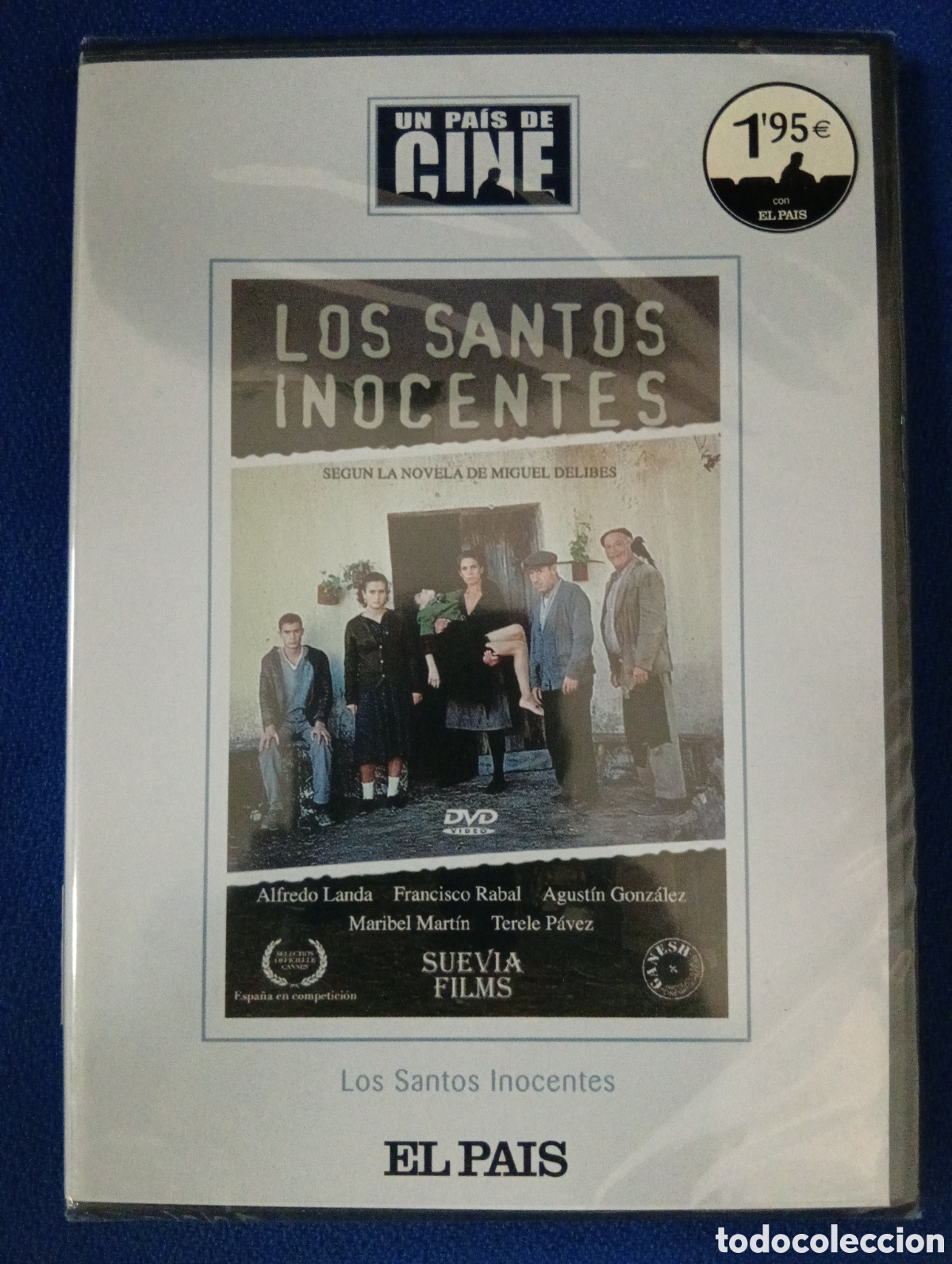 Cine: DVD. Los santos inocentes. Coleccion El Pais. Un pais de cine