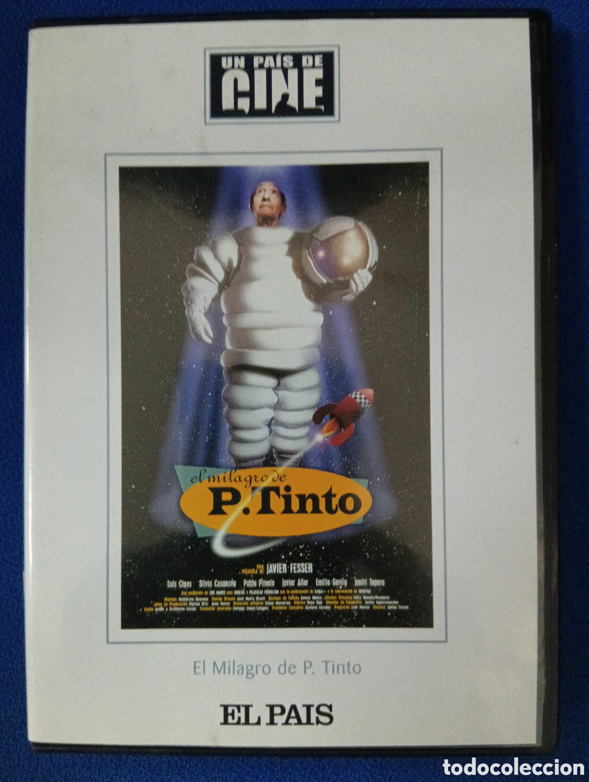 Cine: DVD. El milagro de P. Tinto. Coleccion El Pais. Un pais de cine