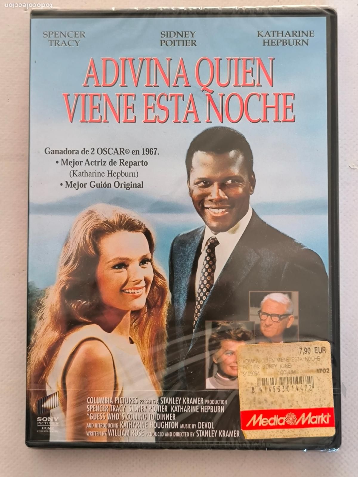 Cine: DVD ADIVINA QUIEN VIENE ESTA NOCHE - SIDNEY POITIER - NUEVO, PRECINTADO (1P)