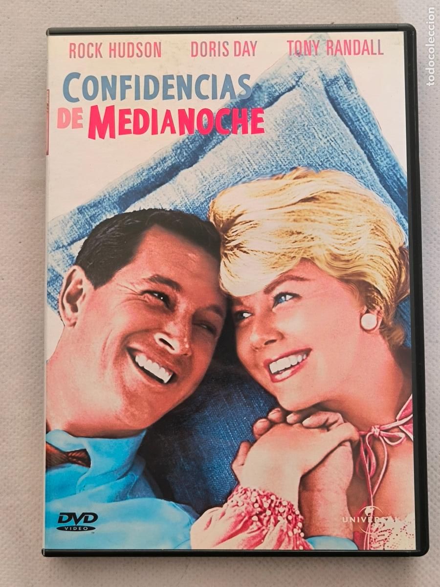 Cine: DVD CONFIDENCIAS A MEDIANOCHE - ROCK HUDSON, DORIS DAY (1V)