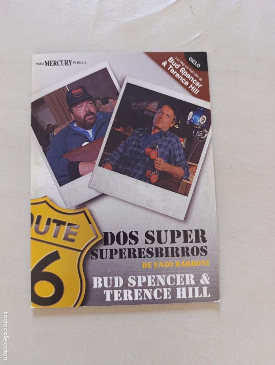 Cine: DVD DOS SUPER SUPERESBIRROS - BUD SPENCER & TERENCE HILL - FUNDA FINA CARTON (1K)