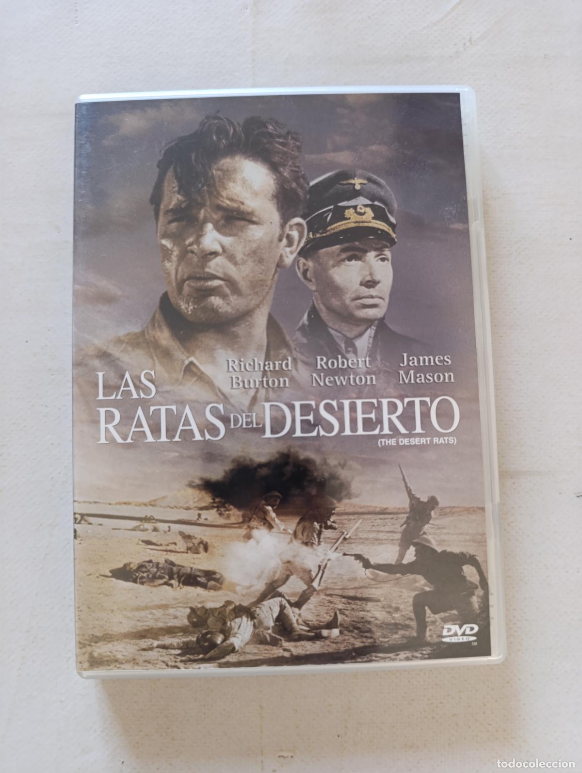 Cine: DVD LAS RATAS DEL DESIERTO - RICHARD BURTON, ROBERT NEWTON, JAMES MASON (2H)