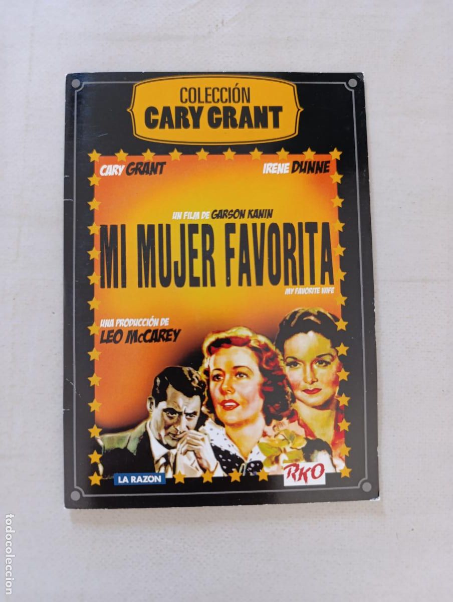 Cine: DVD MI MUJER FAVORITA - CARY GRANT, IRENE DUNNE - FUNDA FINA CARTON (2H)