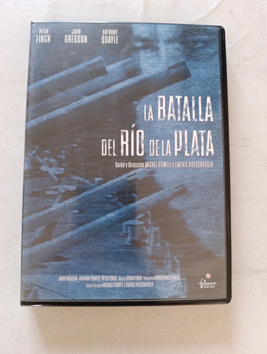 Cine: DVD LA BATALLA DEL RIO DE LA PLATA - INCLUYE LIBRETO (2H)