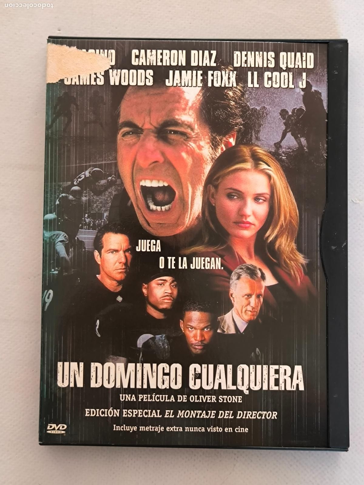 Cinema: DVD UN DOMINGO CUALQUIERA - EDCION ESPECIAL MONTAJE DEL DIRECTOR - 2 DISCOS (2D)