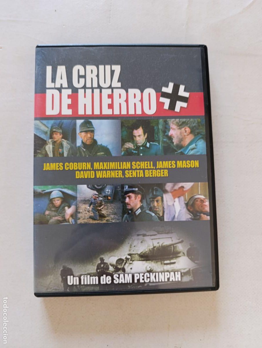Cine: DVD LA CRUZ DE HIERRO - SAM PECKINPAH - JAMES COBURN (2H)