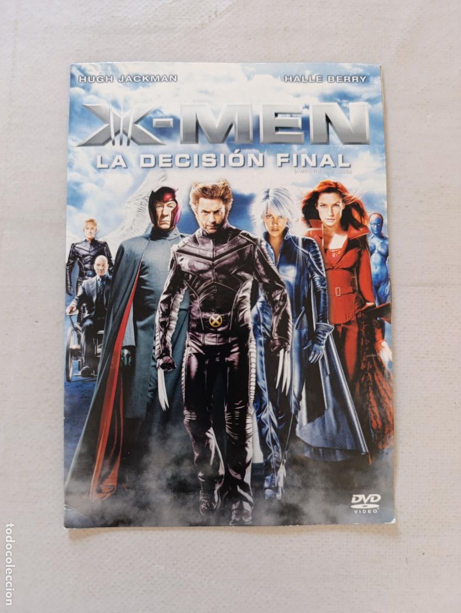 Cine: DVD X-MEN LA DECISION FINAL - FUNDA FINA CARTON (2H)