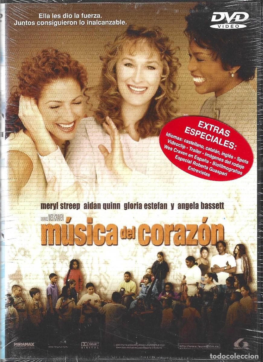 Cine: M&Uacute;SICA DEL CORAZ&Oacute;N MERYL STREEP (DVD PRECINTADO)
