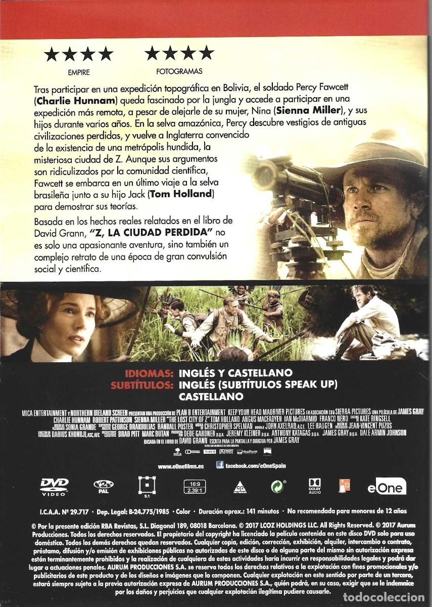 Cine: Z, LA CIUDAD PERDIDA - Foto 2