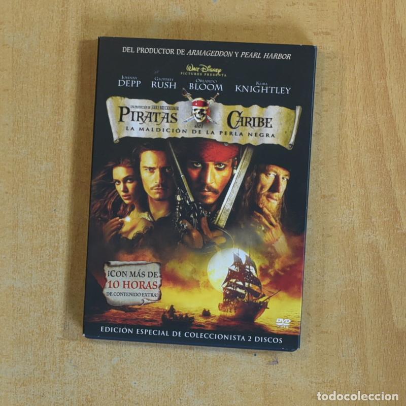 Cine: PIRATAS DEL CARIBE LA MALDICION DE LA PERLA NEGRA - DVD