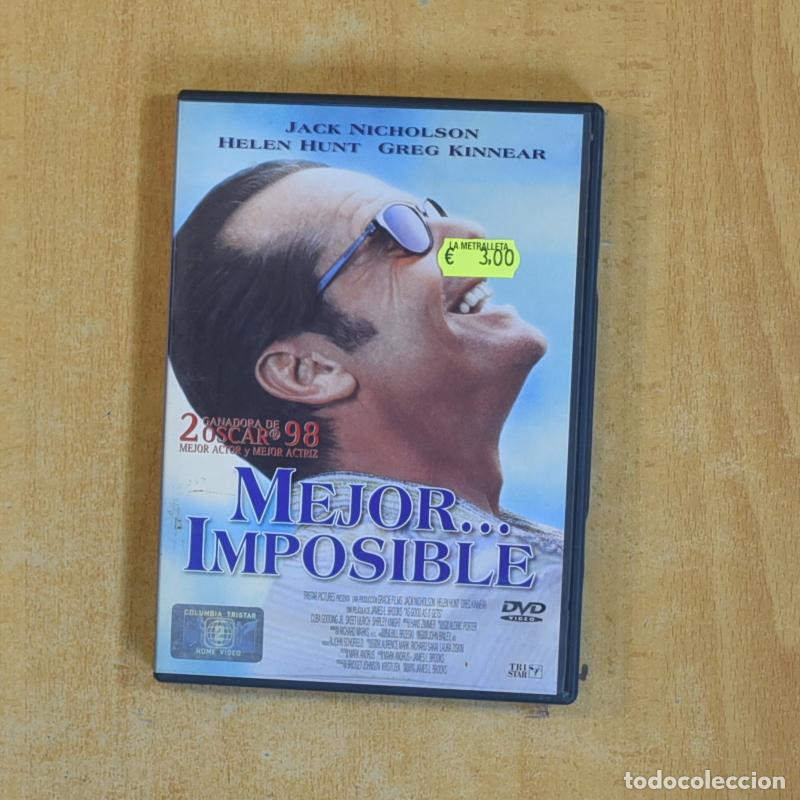 Cine: MEJOR IMPOSIBLE - DVD - &iexcl;Mira mis otros productos!