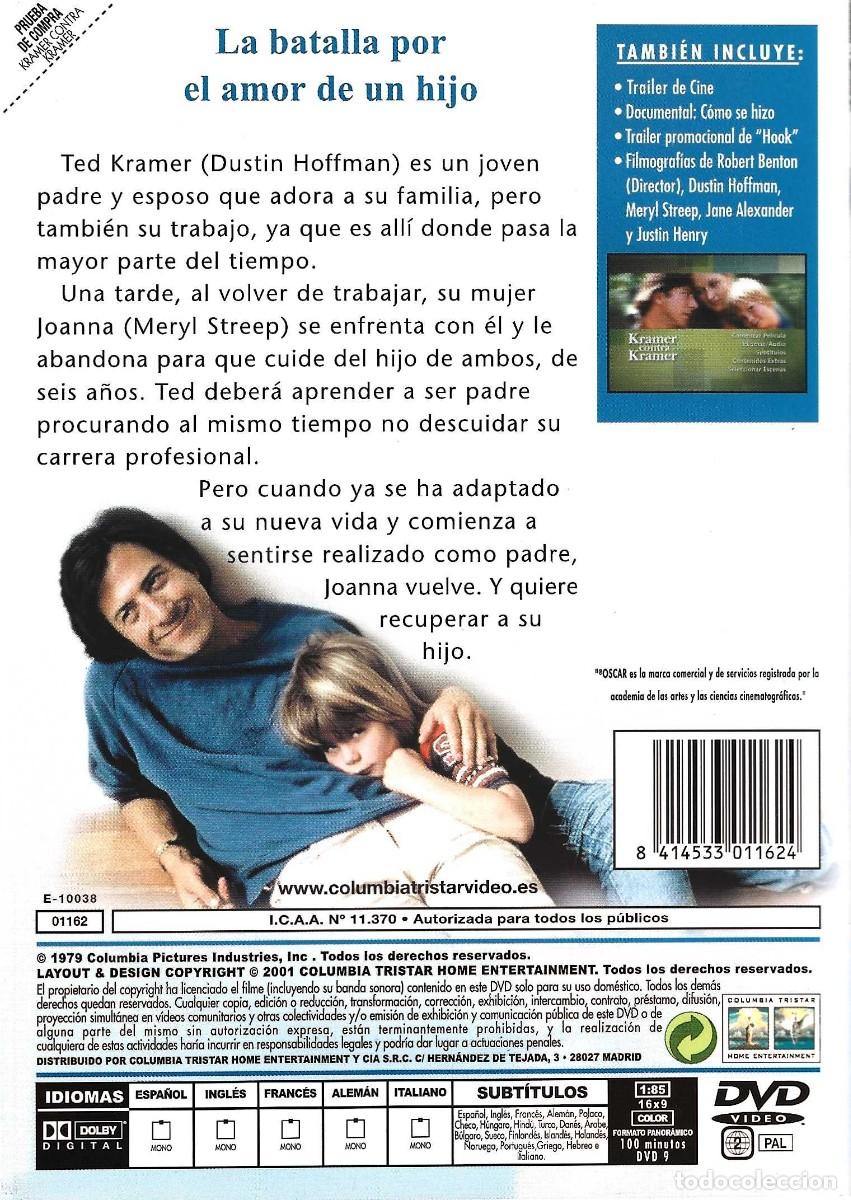 Cine: KRAMER CONTRA KRAMER DUSTIN HOFFMAN - Foto 2