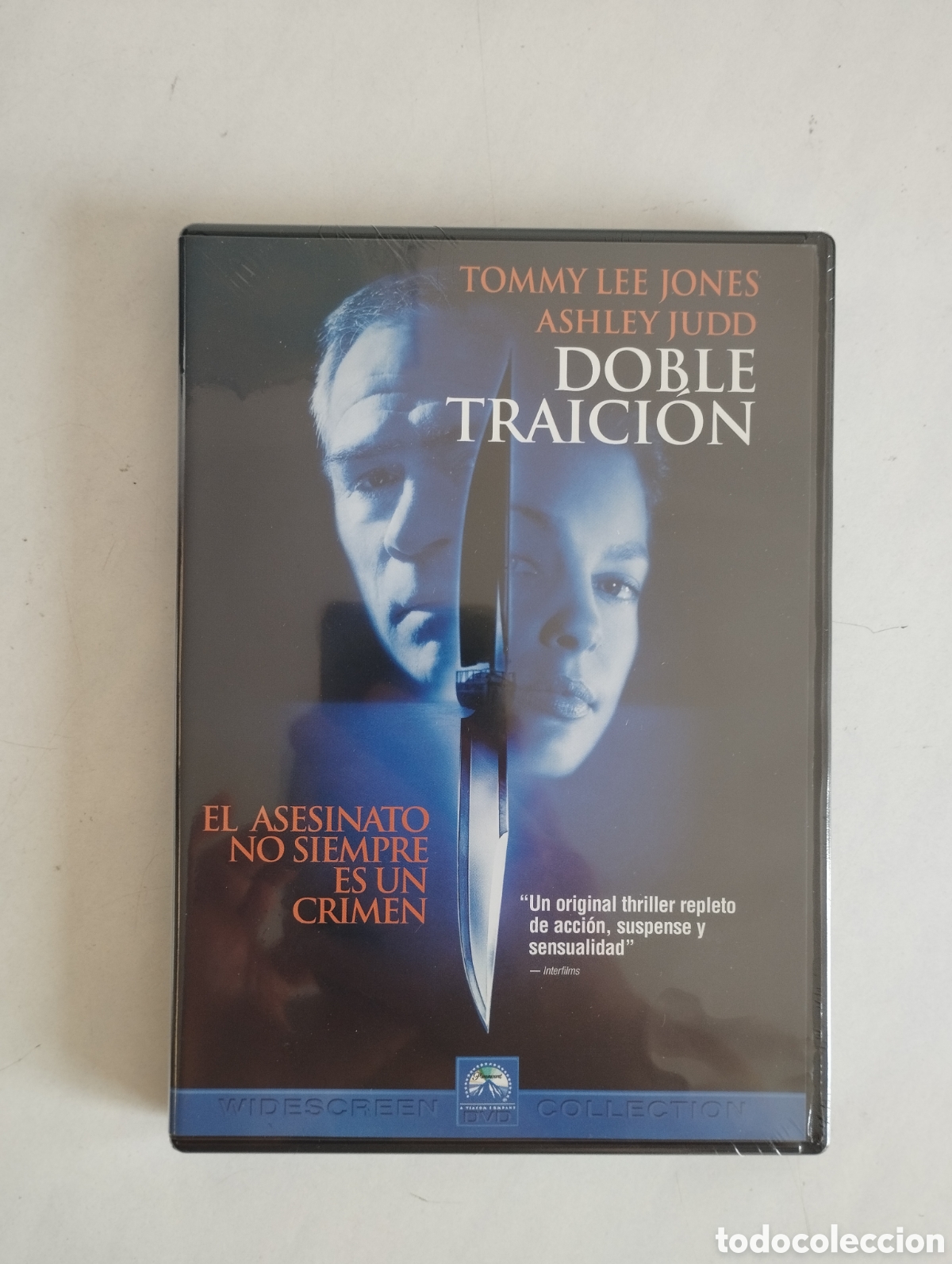 Cine: PELICULA DVD DOBLE TRAICION SIN ABRIR PRECINTADA
