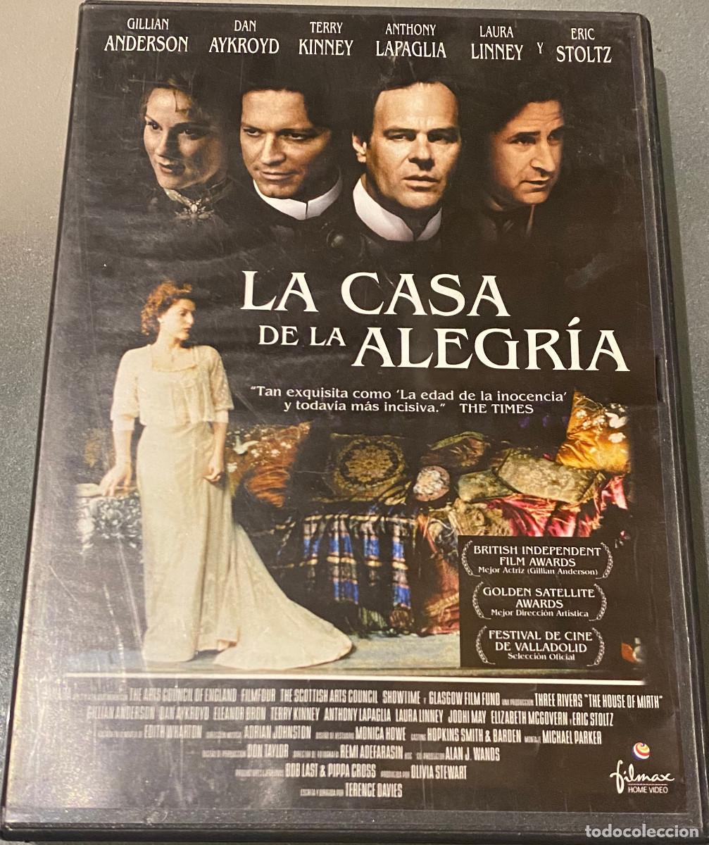 Cinema: 'La casa de la alegr&iacute;a', con Dan Aykroyd. Drama de &eacute;poca. Filmax Video. Edici&oacute;n de 2002. Buen estado
