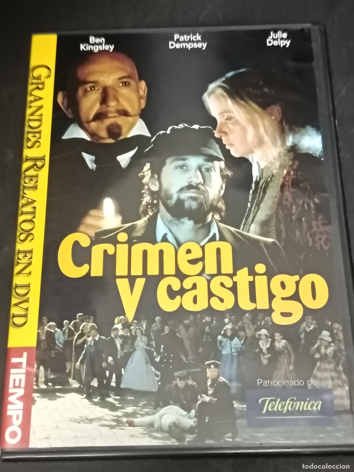 Kino: CRIMEN Y CASTIGO con BEN KINGSLEY. Patrick Dempsey, Julie Delpy... DVD CINE HISTORICO