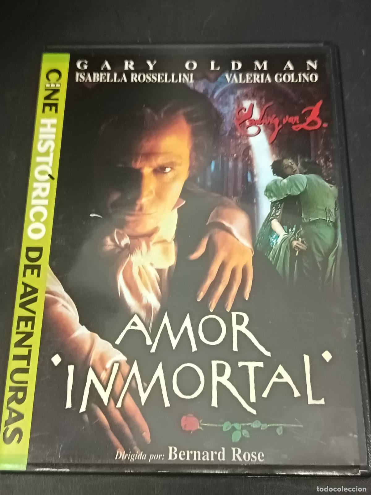 Cine: AMOR INMORTAL (BEETHOVEN) con Gary Oldman. Isabella Rossellini, Valeria Golino... DVD CINE HISTORICO