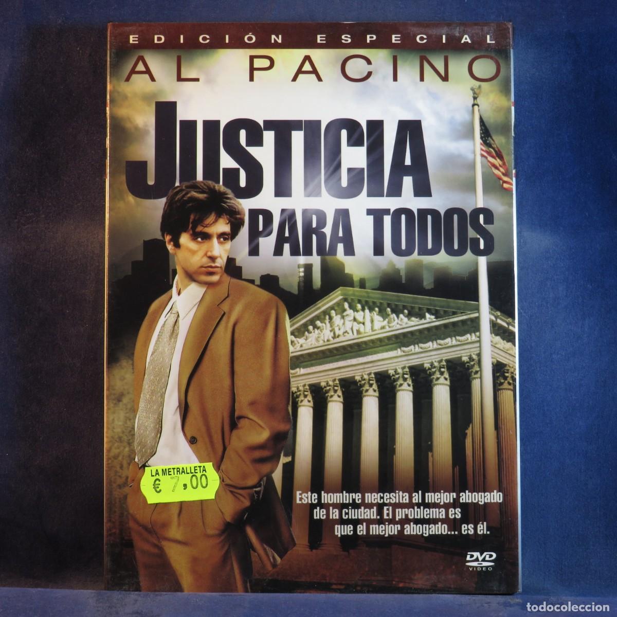 Cine: JUSTICIA PARA TODOS - DVD