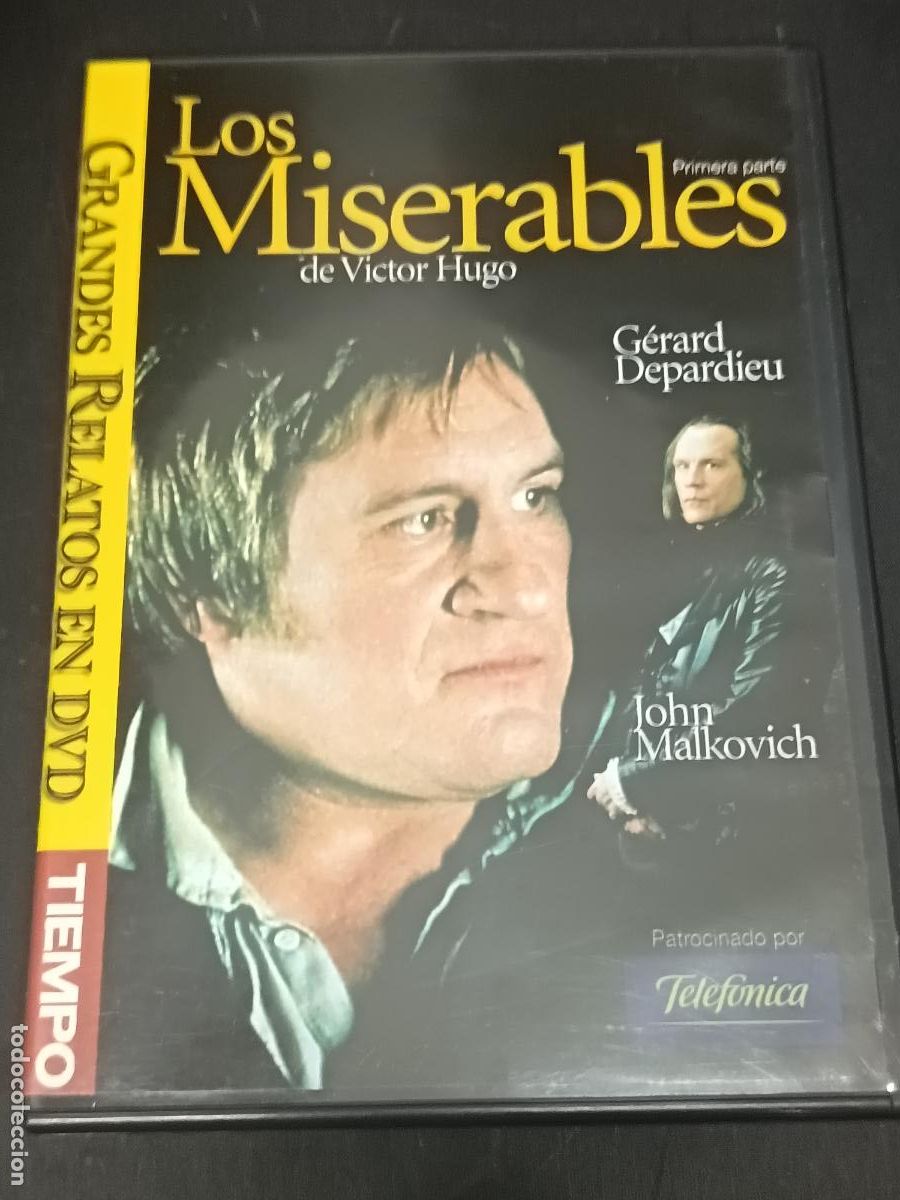 Cine: LOS MISERABLES con G&eacute;rard Depardieu, John Malkovich, Christian Clavier, Jeanne... DVD CINE HISTORICO