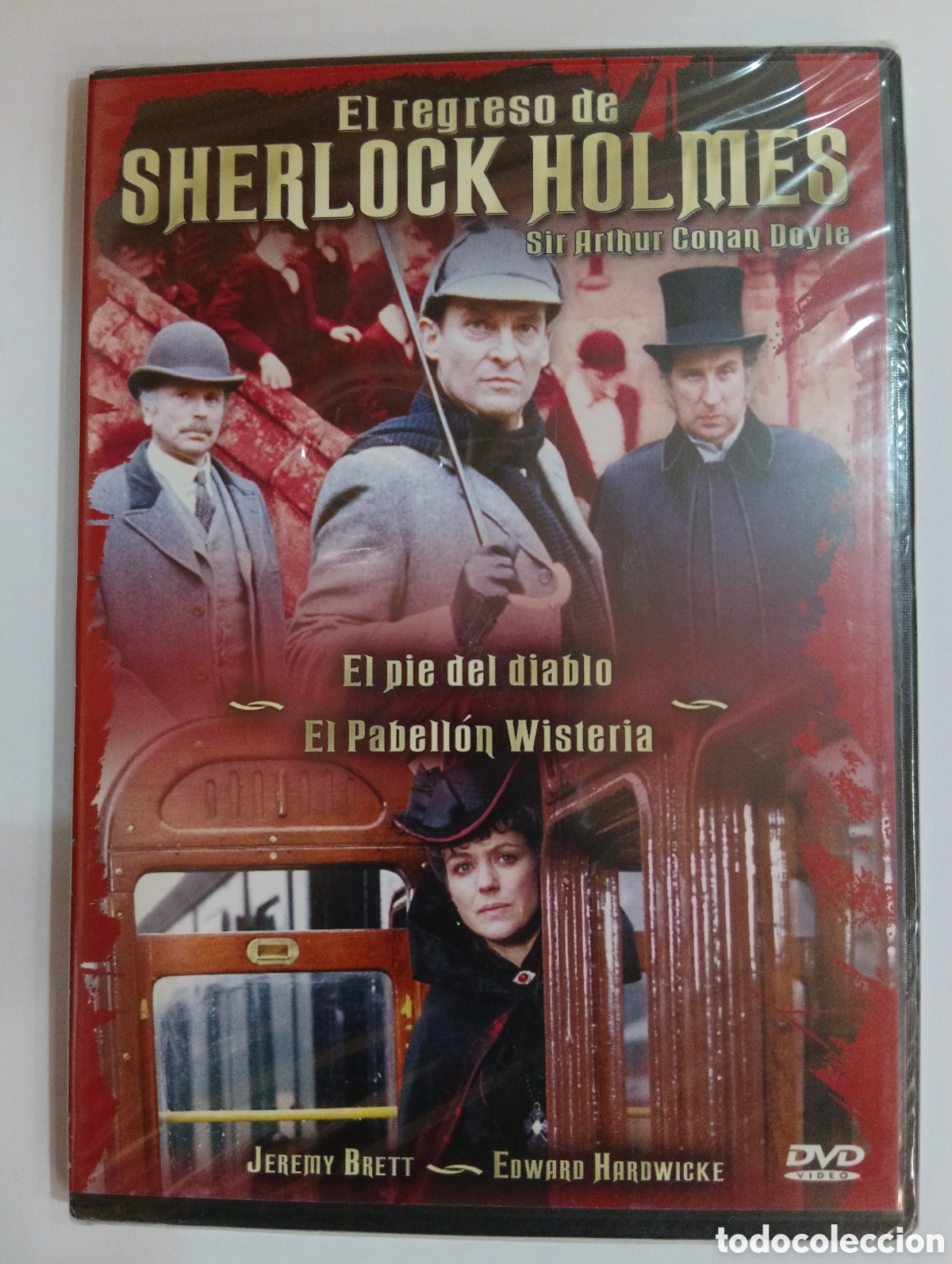 Cine: El regreso de Sherlock Holmes. DVD. El pie del diablo / El pabell&oacute;n Wisteria