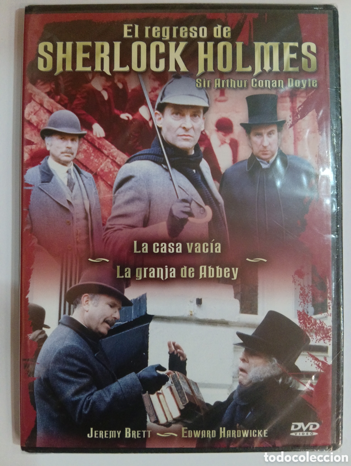 Cine: El regreso de Sherlock Holmes. DVD. La casa vacia / La granja de Abbey