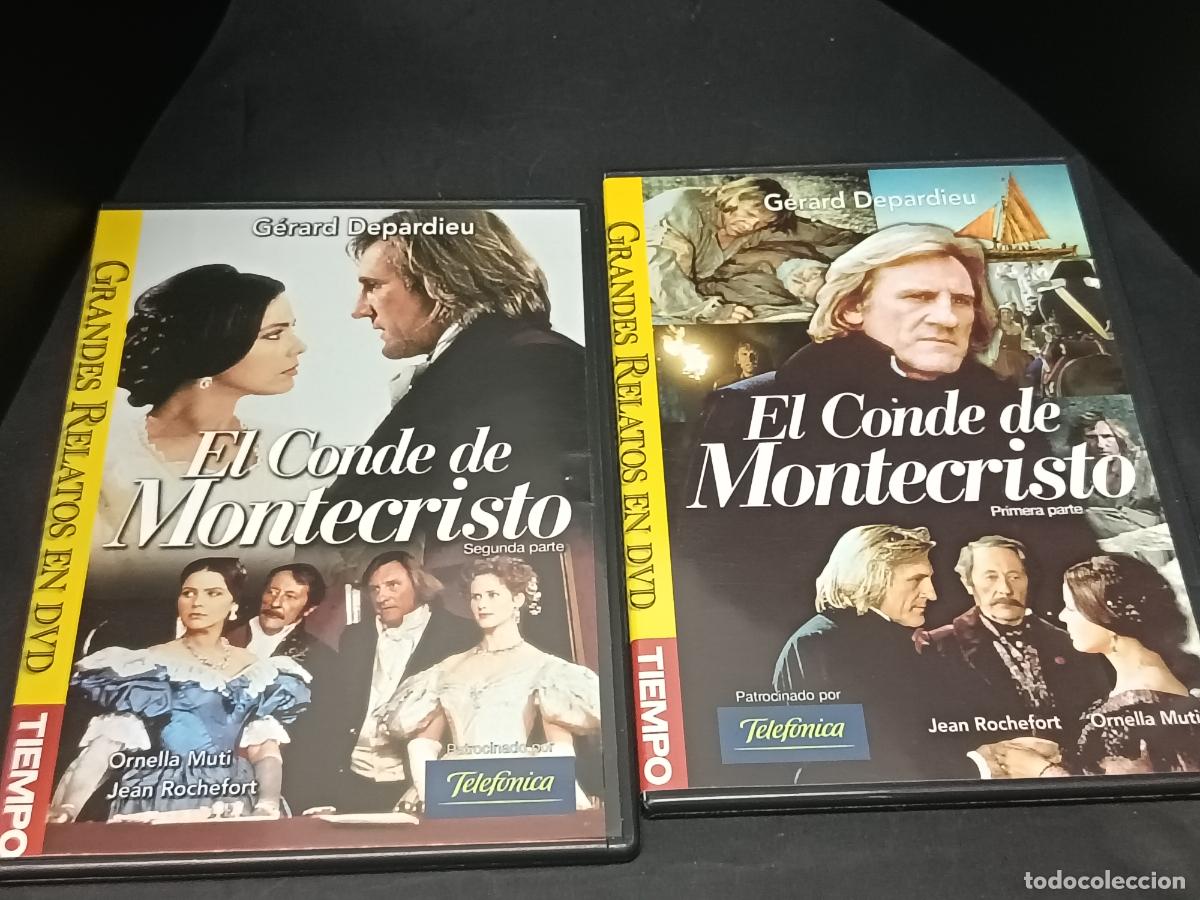 Cine: EL CONDE DE MONTECRISTO con G&eacute;rard Depardieu, Ornella Muti, Jean Rochefort... DVD CINE HISTORICO