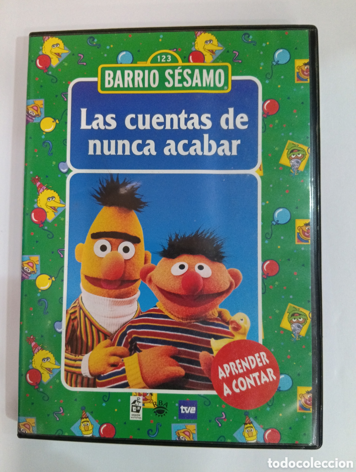 Cine: Las cuentas de nunca acabar - Barrio Sesamo - DVD. Tomo 1