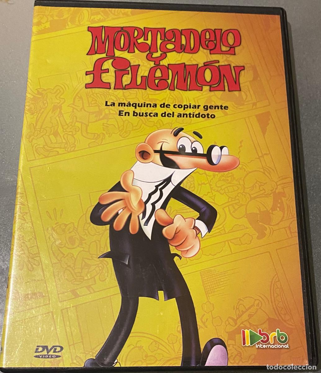 Cine: 'Mortadelo y Filem&oacute;n: La m&aacute;quina de copiar gente - En busca del ant&iacute;doto'. 2 aventuras. Caja slim.