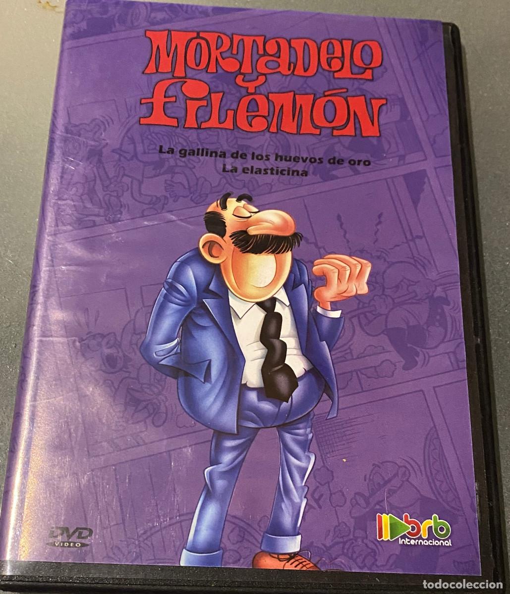 Cine: 'Mortadelo y Filem&oacute;n: La gallina de los huevos de oro - La elasticina'. 2 aventuras. Caja fina slim.