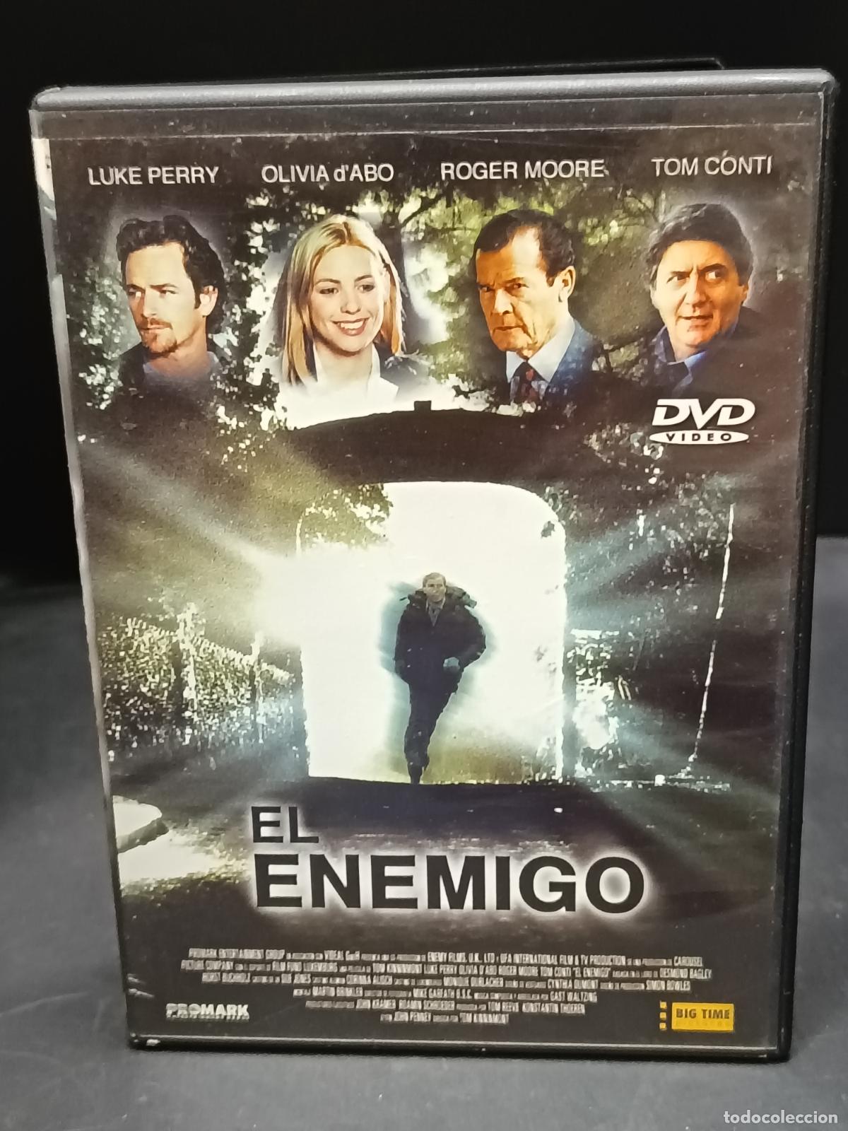 Cine: EL ENEMIGO con Luke Perry, Olivia d'Abo, Roger Moore... DVD Cine Acci&oacute;n