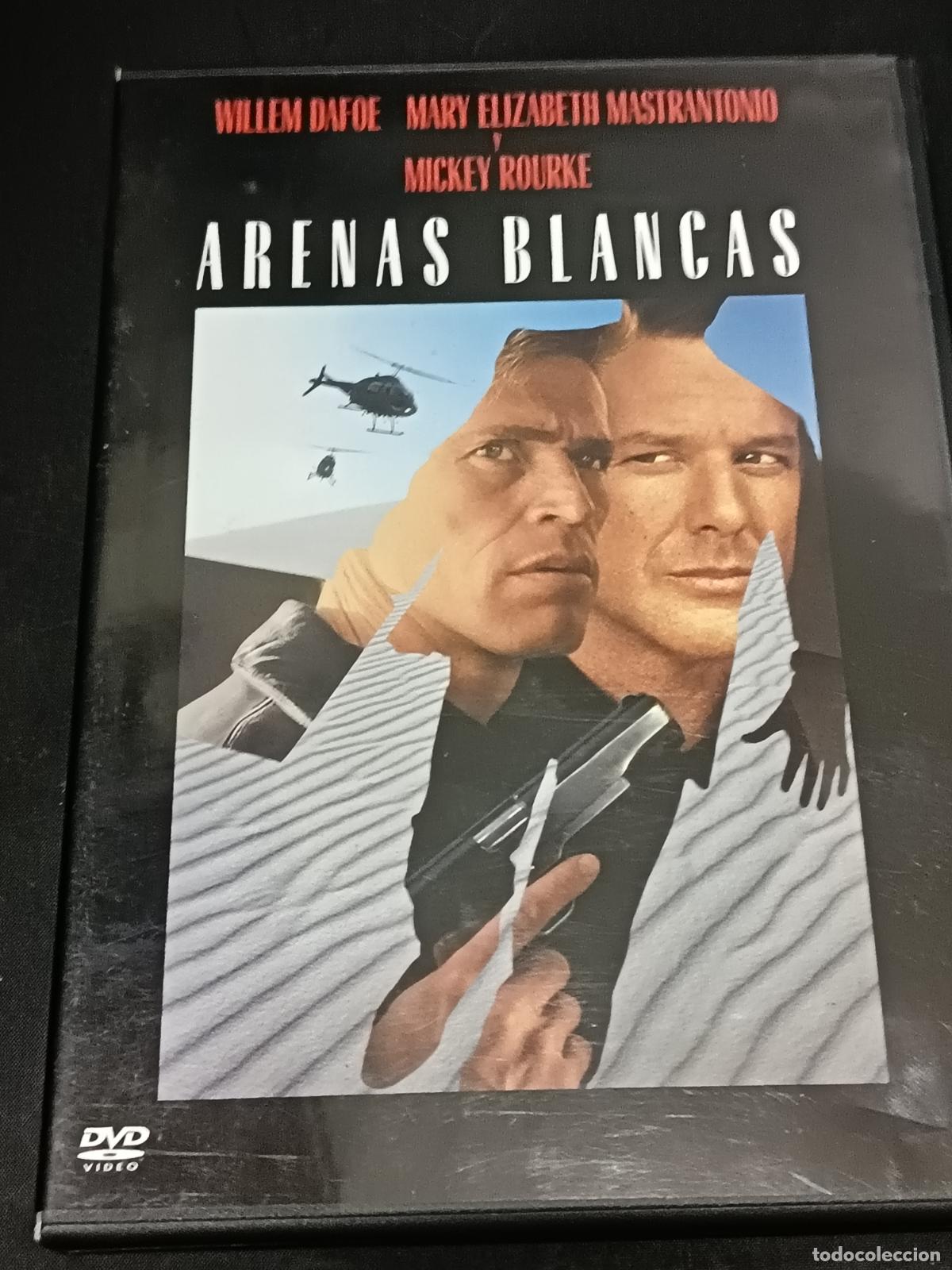 Cine: ARENAS BLANCAS con Willem Dafoe, Mickey Rourke, Mary Elizabeth Mastrantonio... DVD THRILLER