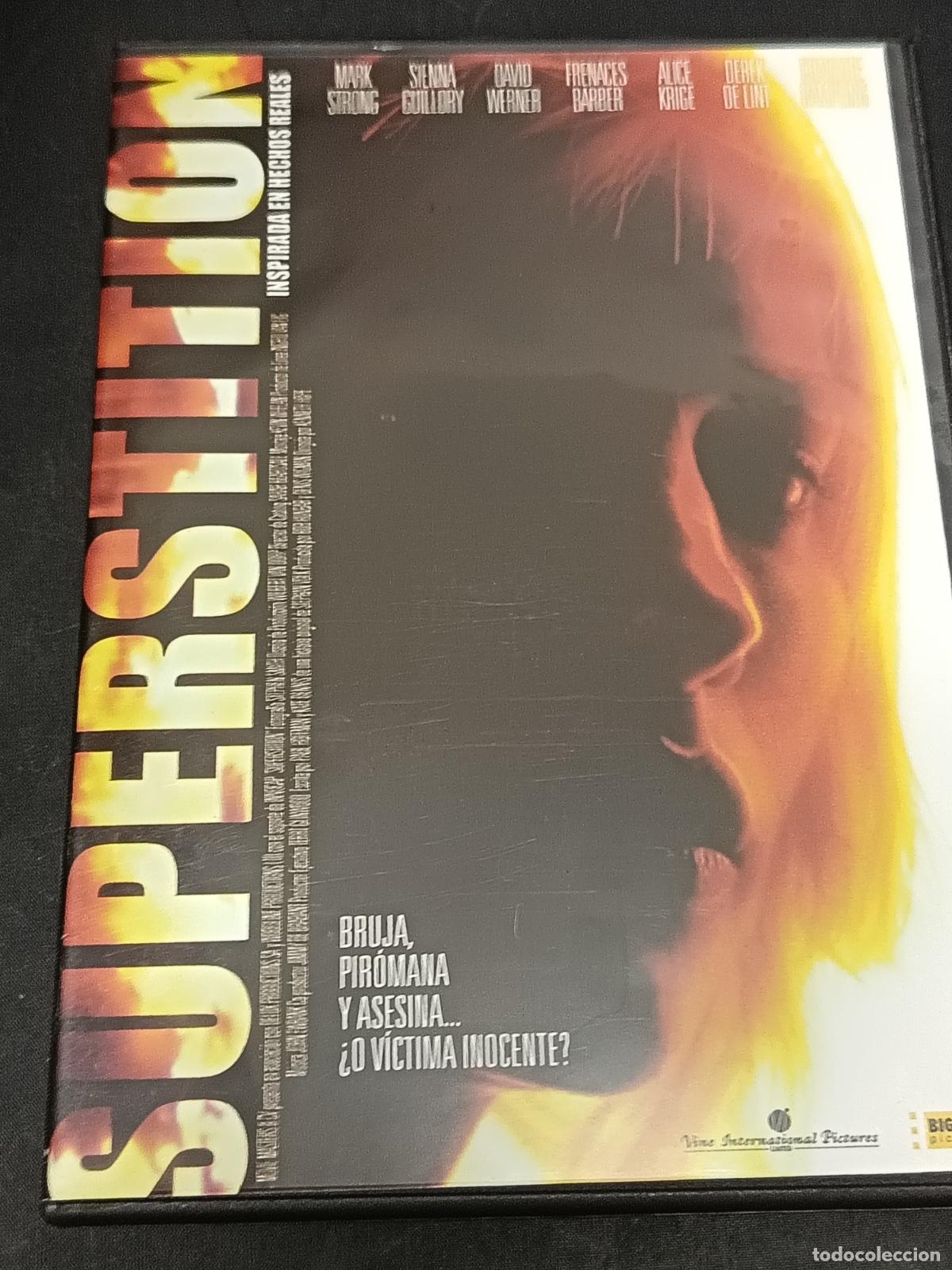 Cine: SUPERSTITION con Mark Strong, Sienna Guillory... DVD THRILLER