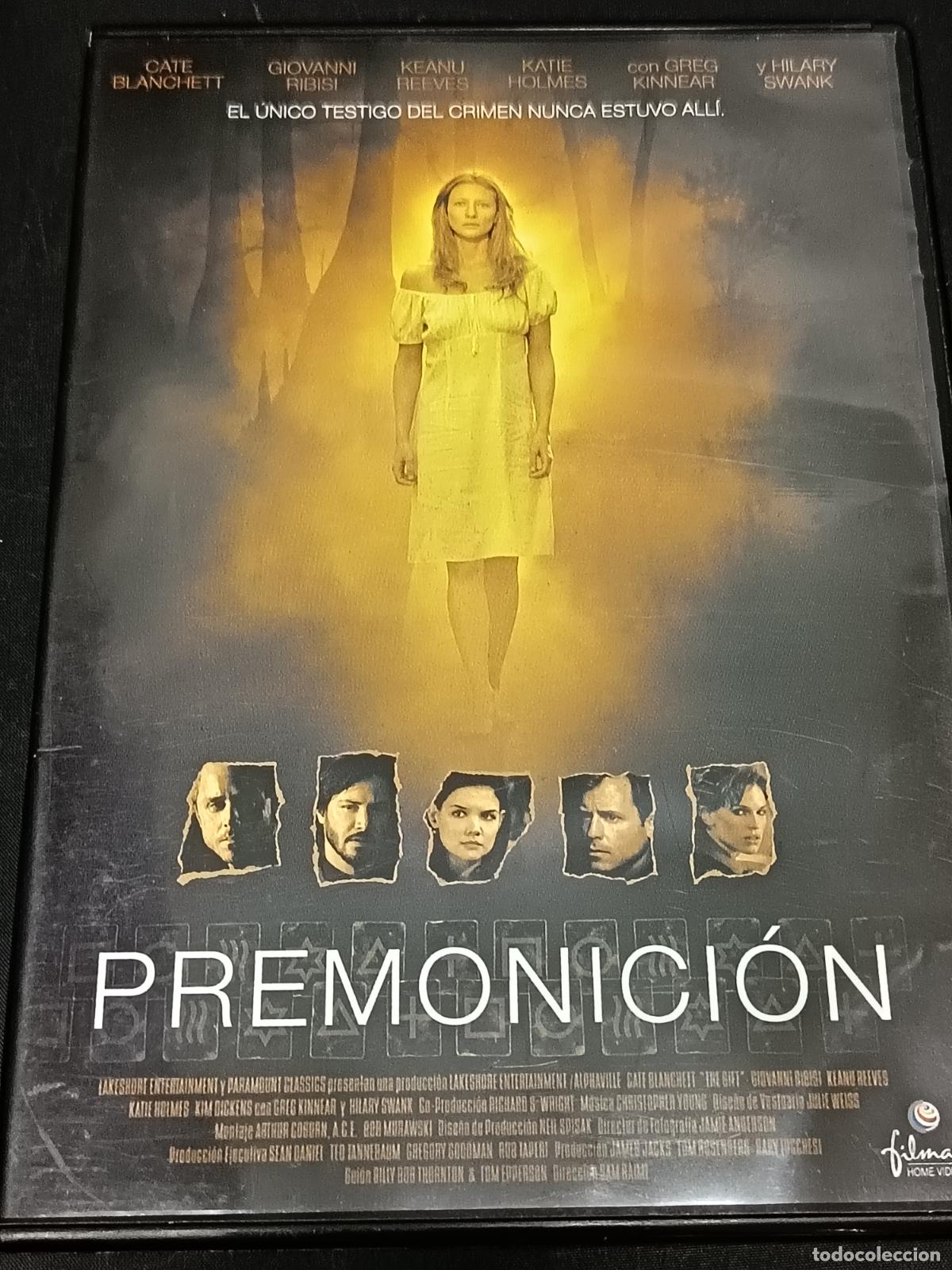 Cinema: PREMONICI&Oacute;N de SAM RAIMI con Cate Blanchett, Keanu Reeves, Hilary Swank, Katie Holmes... DVD