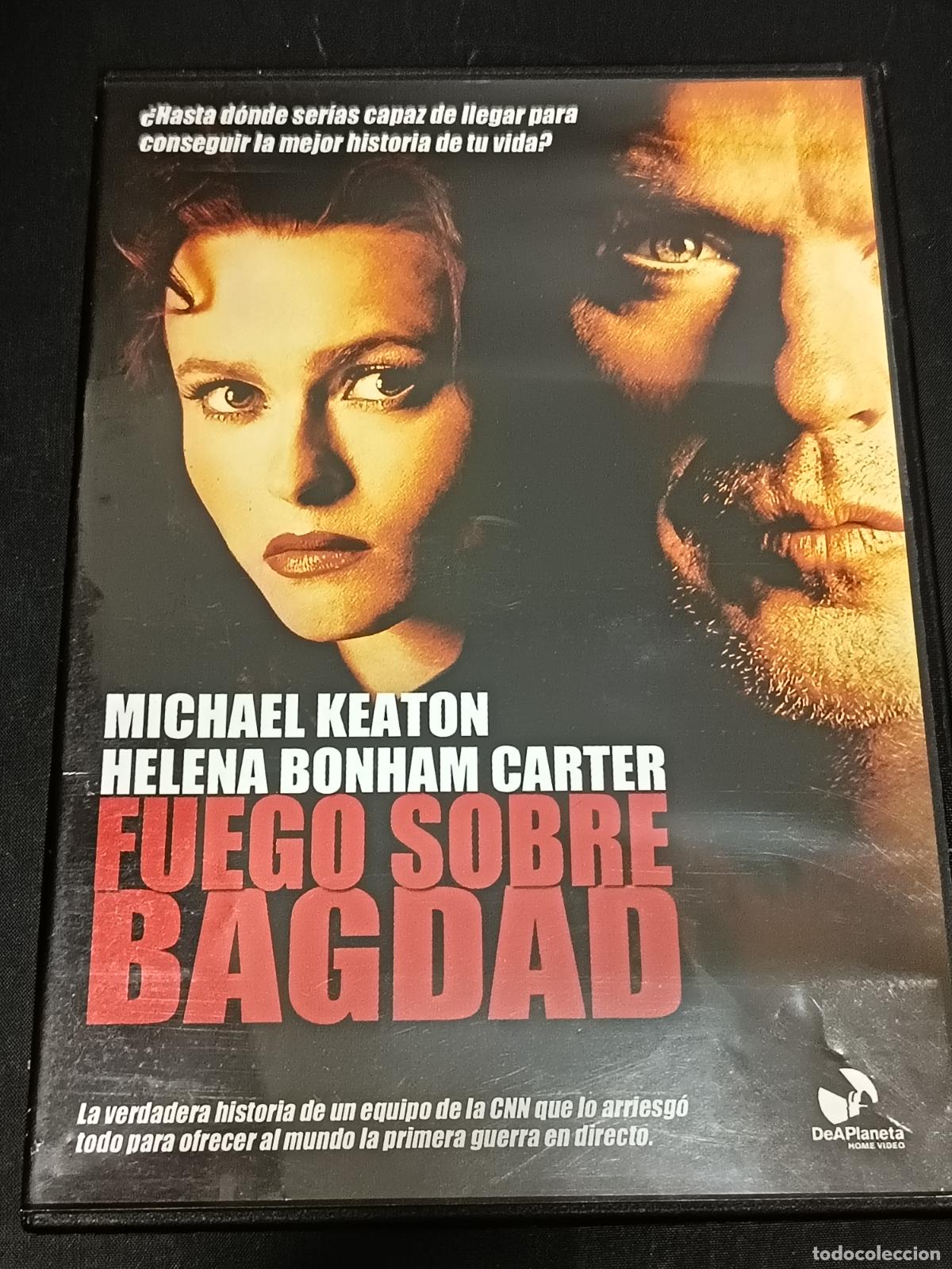 Cine: FUEGO SOBRE BAGDAD de Mick Jackson con Michael Keaton, Helena Bonham Carter... DVD THRILLER
