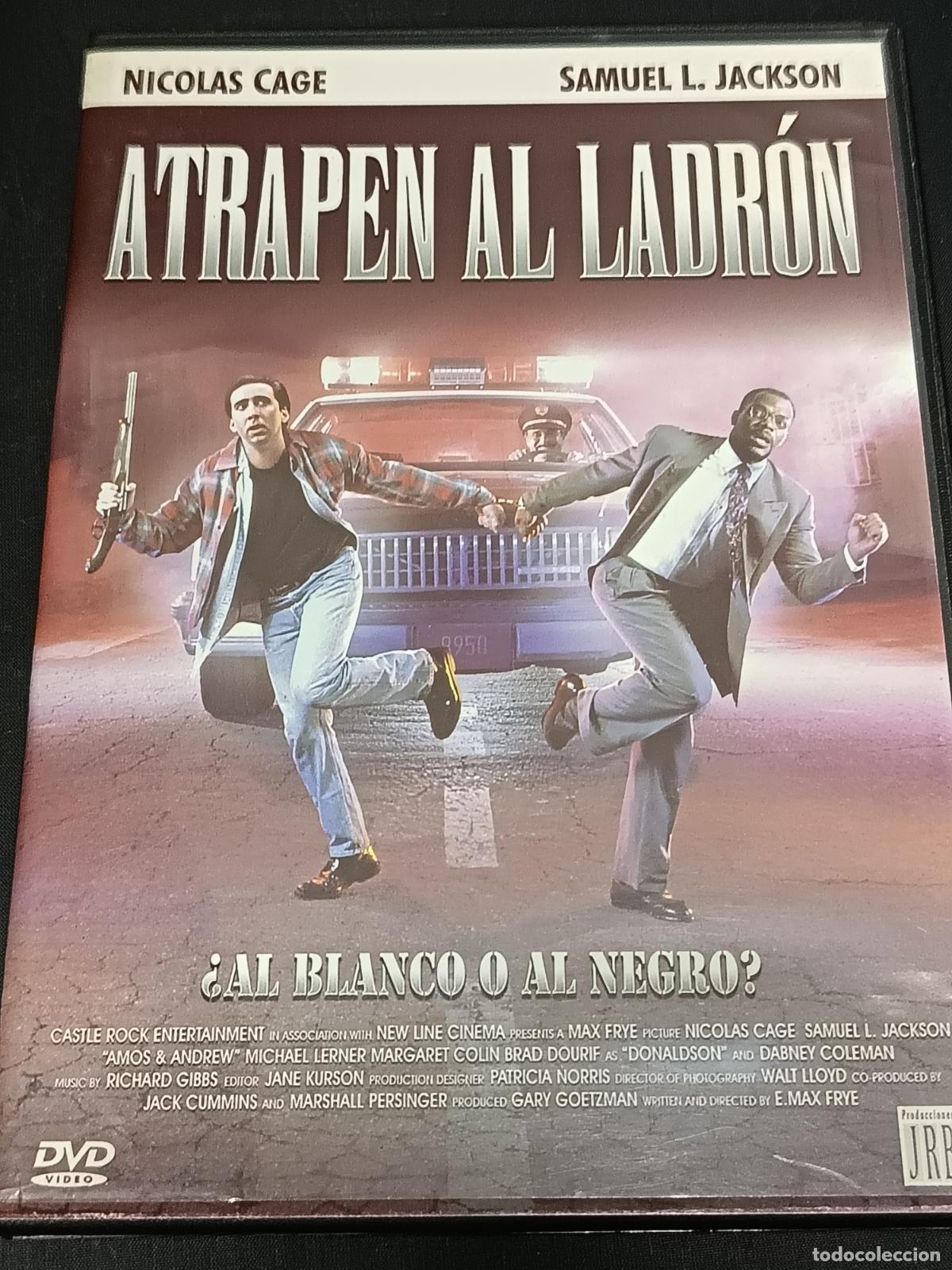 Cinema: &iexcl;Atrapen al ladr&oacute;n! &iquest;Al Blanco o al Negro? con Samuel L. Jackson, Nicolas Cage... DVD Acci&oacute;n Comedia