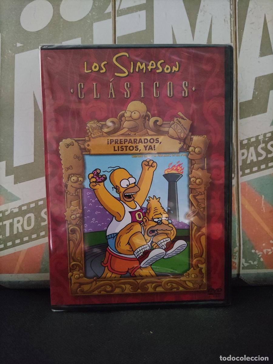 Cine: DVD precintado 2061 &iexcl;Preparados, listos, ya! / Cl&aacute;sicos Los Simpson