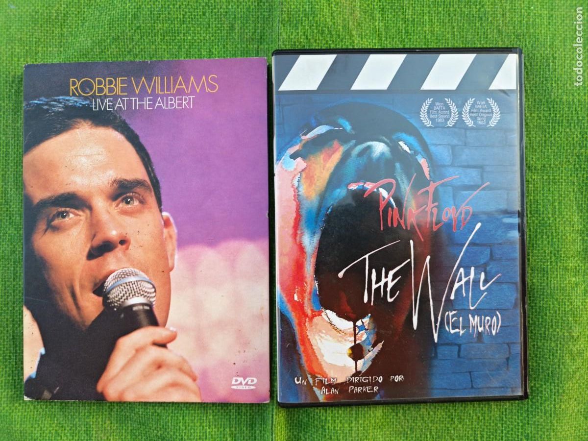 Kino: 2 DVD con *Pink Floyd The Wall* y *Robbie Williams &ndash; Live at the Albert*.