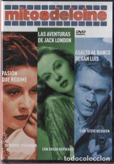 Cine: Mitos del Cine: Pasi&oacute;n que redime / Las aventuras de Jack London / Asalto al ...- 8436022339866