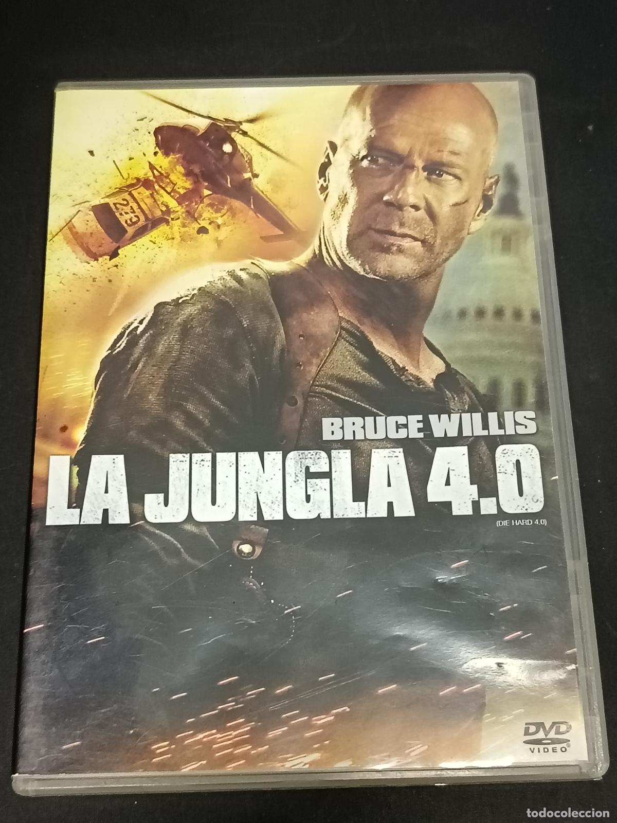 Cine: LA JUNGLA de cristal 4.0 con Bruce Willis... DVD ACCI&Oacute;N