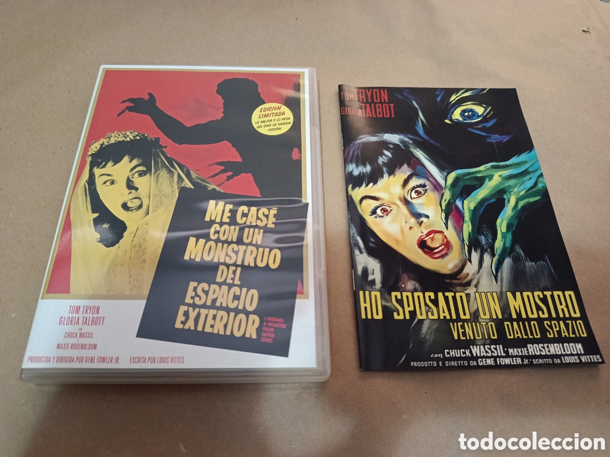 Cinema: Dvd. Me cas&eacute; con un monstruo del espacio exterior. L&rsquo;Atelier LA 057. Descatalogado. Ciencia Ficci&oacute;n