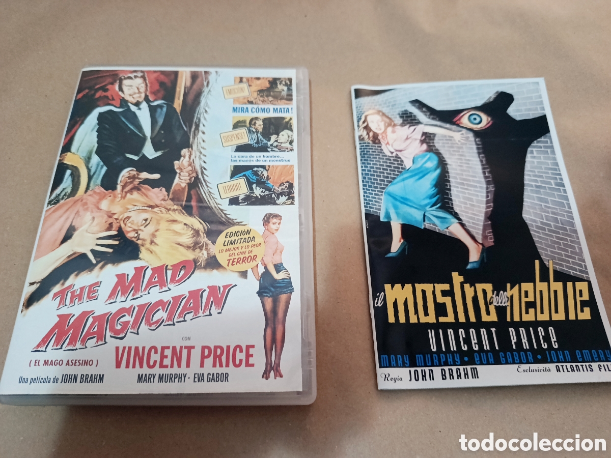 Cinema: Dvd. The Mad Magician. Vincent Price. L&rsquo;Atelier LA 064. Descatalogado. Ciencia Ficci&oacute;n de culto.