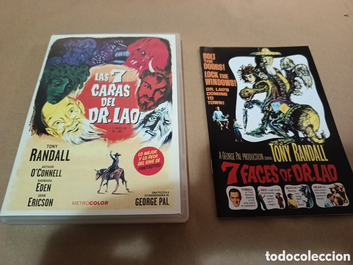 Cinema: Dvd. Las 7 caras del Dr. Lao. L&rsquo;Atelier LA 072. Descatalogado. Ciencia Ficci&oacute;n de culto.