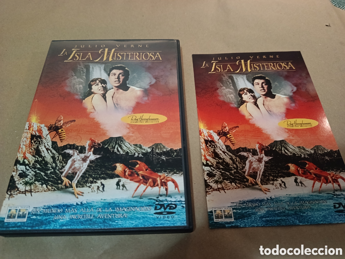 Cine: Dvd. Dvd. La isla misteriosa. Julio Verne. Ciencia ficci&oacute;n de culto.