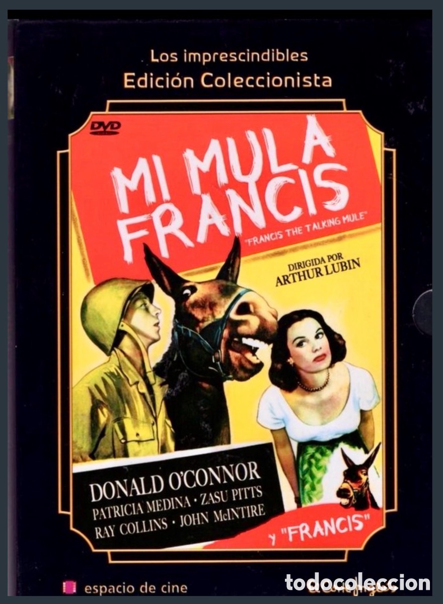Cine: DVD Mi Mula Francis Edici&oacute;n Coleccionista