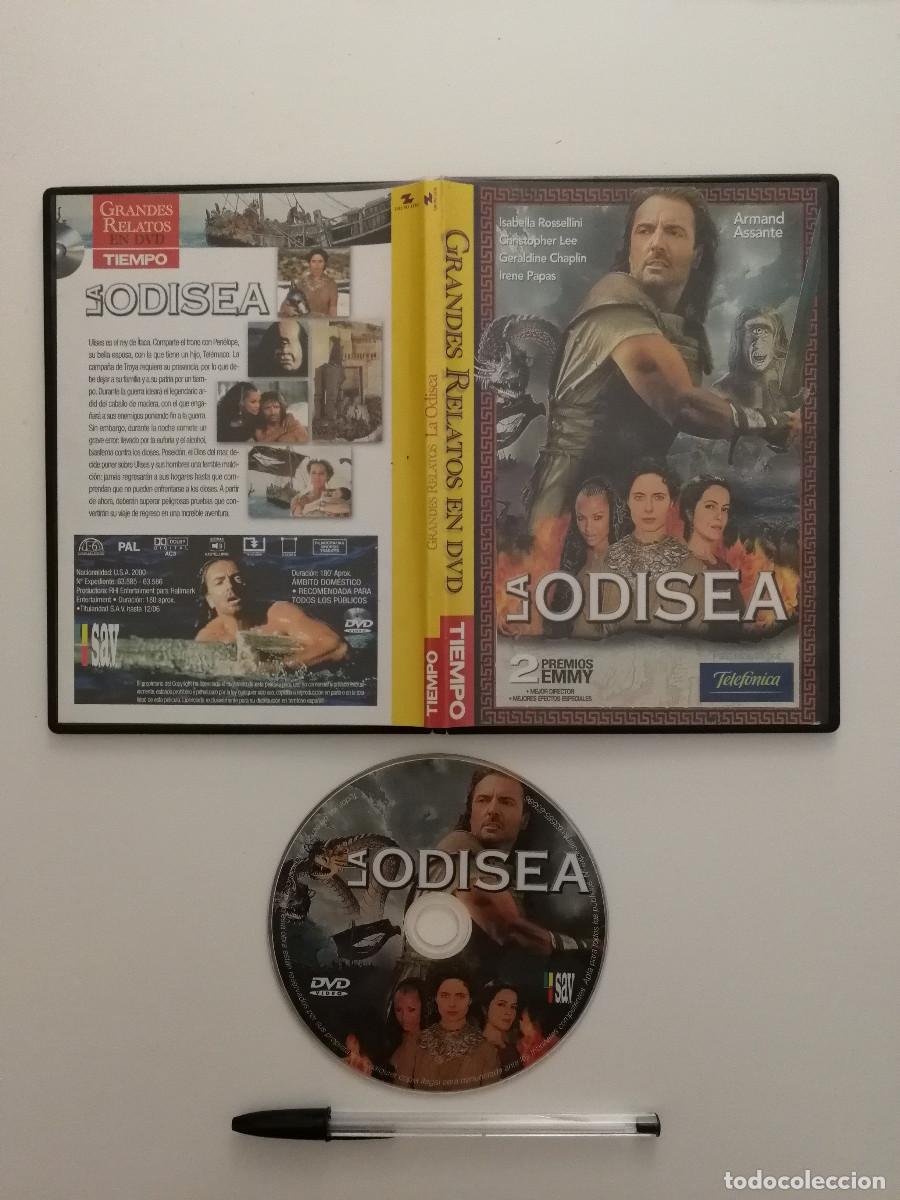Cine: DVD ORIGINAL -La Odisea - PEPLUM - Isabella Rossellini - Christopher Lee - Irene Papas