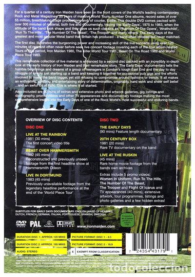 Cine: The History Of Iron Maiden, Part 1: The Early Days- 0724354431791
