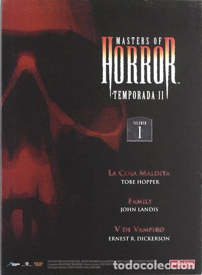 Cine: Masters Of Horror - Temporada 2, Volumen 1- 8420172051693