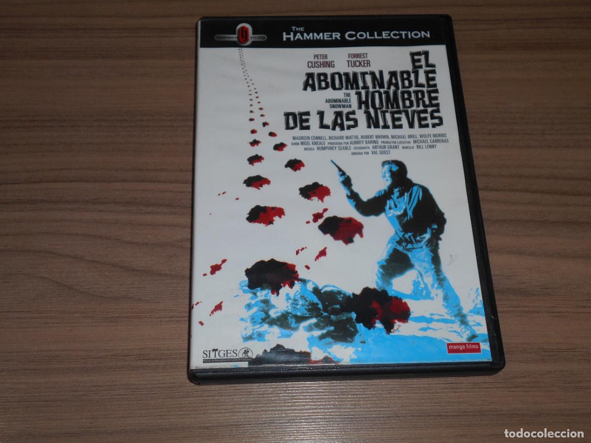 Cine: el ABOBINABLE HOMBRE de Las NIEVES DVD Peter Cushing HAMMER COLLECTION Disco COMO NUEVO