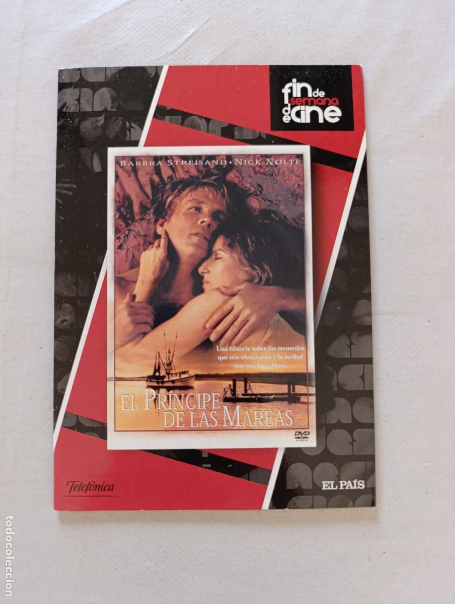 Cine: DVD EL PRINCIPE DE LAS MAREAS - BARBRA STREISAND, NICK NOLTE - FUNDA FINA CARTON (2J)