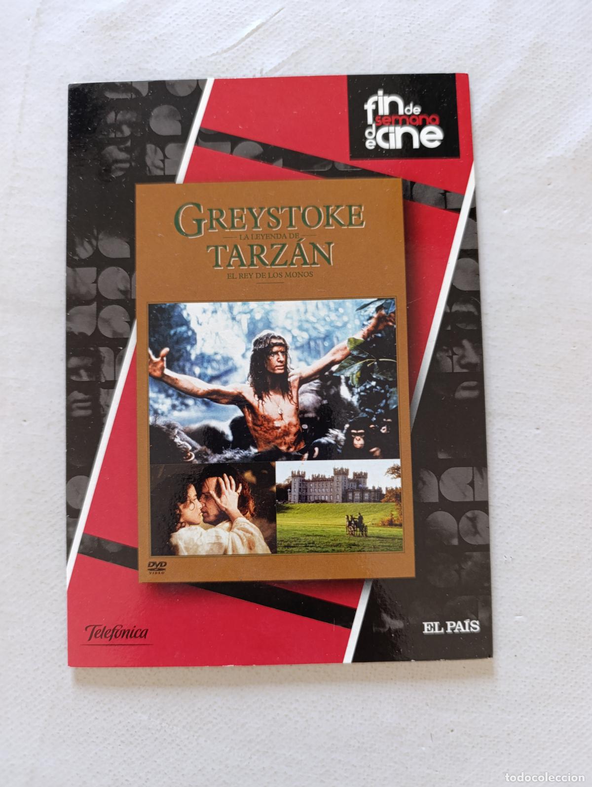 Cine: DVD GREYSTOKE LA LEYENDA DE TARZAN EL REY DE LOS MONOS - FUNDA FINA CARTON (2J)